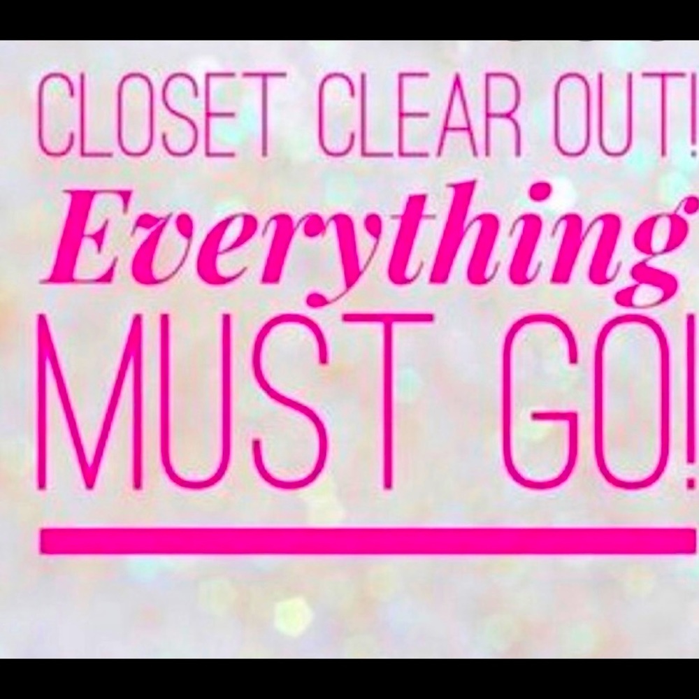 Clearing out closet